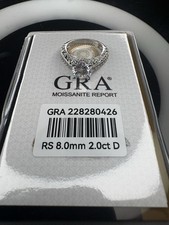 Moissenit 925 silber vergoldet - 925,
