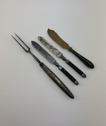 Antikes silber besteck - antikes,
