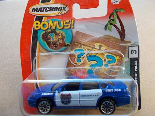 Matchbox police chevrolet - matchbox,