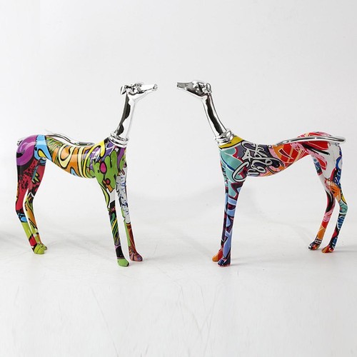 Hundefigur dobermann skulptur - hundefigur,