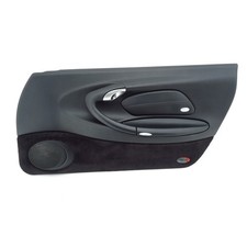 Türverkleidung Leder Schwarz