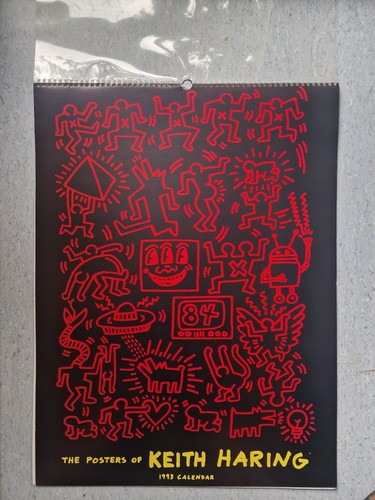 Keith haring vintage kalender - haring,