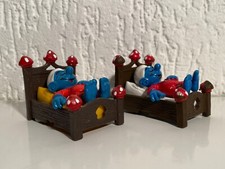 Schlumpf Schleich 40240 Schlumpf Im Bett Und Varianten Set RAR