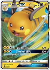 Raichu GX / Pokémon Karte /