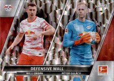Topps 2022 Bundesliga Willi Orban & Peter Gulacsi #196 Speckle Foil