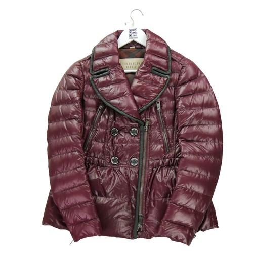 Burberry damen bordeaux puffer - burberry,