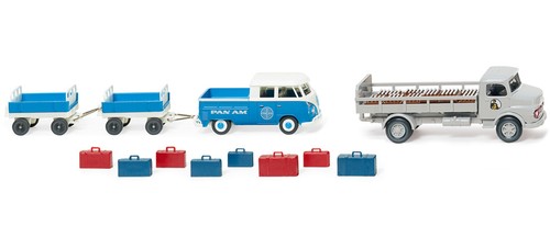 Wiking lkw set und zubehör - -,