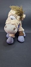 Depesche Diddl Galupy Pferd Plüsch Stofftier 30cm Braun blaues Halstuch Blumen