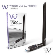Wifi Stick VU+ Dual Band 1300 Mbps Wireless Dongle USB 3.0 Adapter mit Antenne
