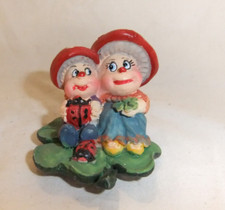 O. G Fliegenpilz Paar Dekoration zum Aufkleben Keramik? Figur