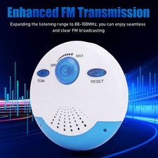 Duschradio IPX7 Wasserdicht 360 Grad Surround Sound Tragbares FM Radio Neu ^^