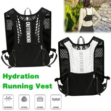 Atmungsaktive Laufweste Trinkweste Outdoor Trinkrucksack mit reflektierenden DE