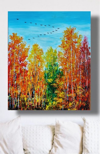 Original herbst acryl - herbst,