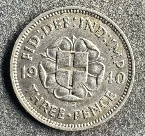 Pence 1940 großbritannien - 3,