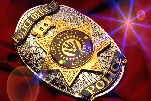 Obsolete police badge - obsolete,
