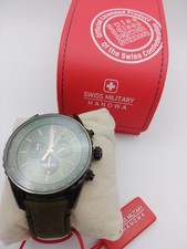 Swiss Military Hanowa Afterburn Chrono Herrenuhr mit Echtlederarmband oder Metal