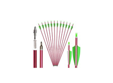 SHARROW 12 Stück Aluminium
