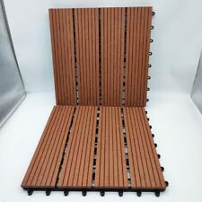 1m2 WPC Fliese Terrassenfliesen Klickfliese Terrasse Holz Holzfliese Restposten