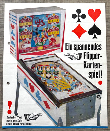 Werbeprospekt flipper bally - werbeprospekt,