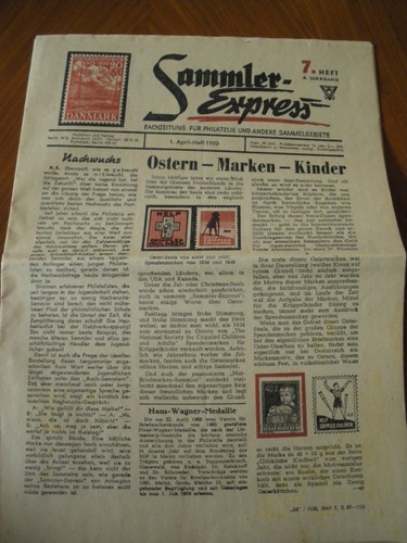 Alte briefmarken zeitung - alte,
