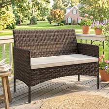 Outsunny gartensofa sitzer - outsunny, 2-sitzer