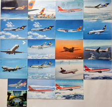 19 x Postkarte Lot FLUGZEUGE