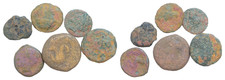 Lot 6x griechische AE Münzen D=14-18mm