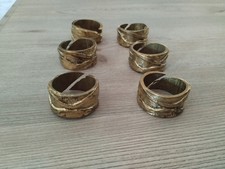 6 schöne Serviettenring * Servietten * Kollektion Novell * Deko *