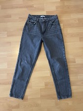 Damen Bershka Jeans grau