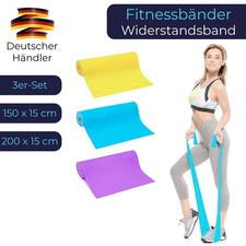 3er Set Fitnessbänder Sport