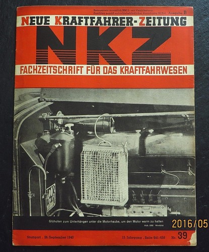 Neue kraftfahrer zeitung nkz - neue,
