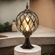 Außenleuchte Rustikal Kugel