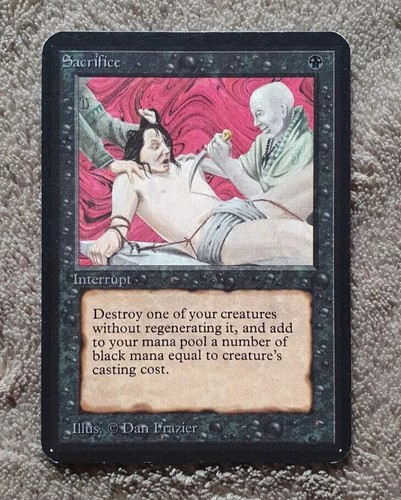Alpha sacrifice magic the - -,
