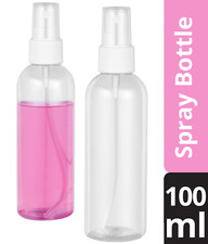 6x 100ml Sprühflasche Klein Zerstäuber Spray Parfüm Reise Nachfüllbar Leer 10cl