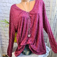 Sheego Shirt Tunika Langarm