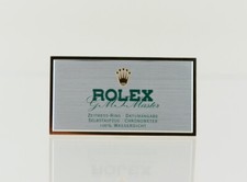 Rolex "GMT Master" Aufstellschild 8,5x4,5cm 