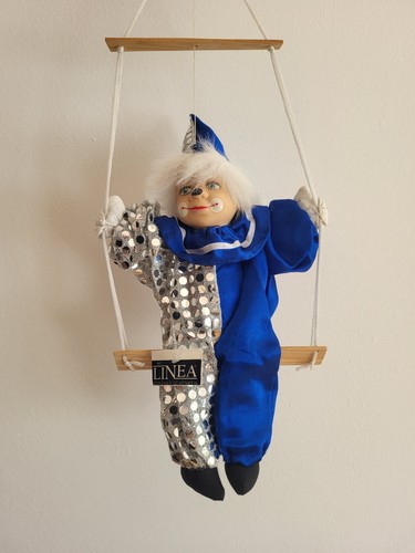 Clown puppe schaukel - clown,