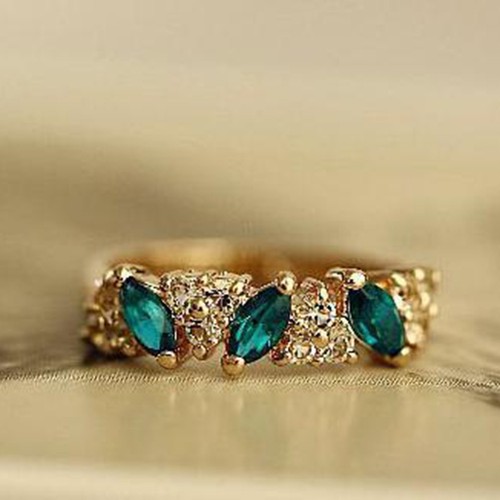 Modischer smaragd flash strass - smaragd,