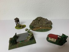 L) H0 Modellhaus Vau-Pe und Felsstück , Jagdhaus, Holzhaus Unbekannt