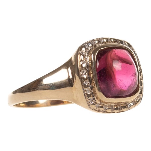 Damen ring gold 375 mit - gold,