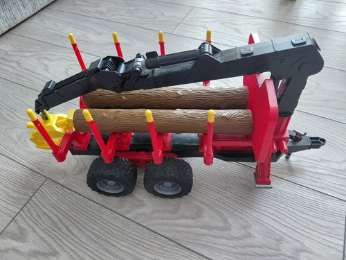 Bruder rückeanhänger mit - rückeanhänger,