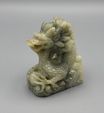 JADE DRACHE FIGUR SELTEN HANDARBEIT  #KA131