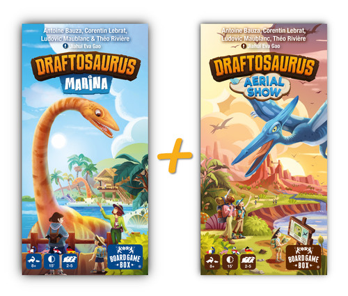 Board game box draftosaurus - board,
