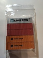 Diverse Walthers 40 Fuß Container Spur N 5 Stück Set #2