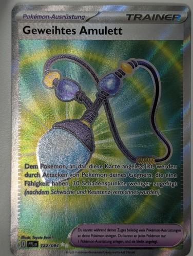 Pokemon karte geweihtes - karte,