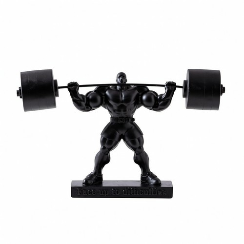 Gewichtheber figur modern - gewichtheber-figur,