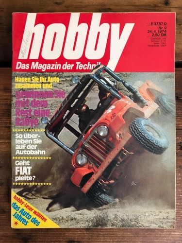 Hobby 1974 das magazin der - 9/1974,