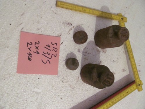 4rostige gewichte - gewichte, f