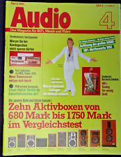 AUDIO 4/82,CABRE AS 43,RESTEK E2,LASER,GRUNDIG MONOLITH 50,80,100,PHILIPS AH 587