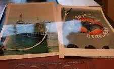 zwei riesige Fotos - amerikanisches  Film U-Boot SS-161 Stingray